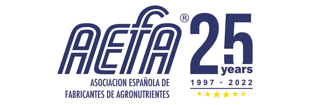 Logotipo de AEFA 25 aniversario