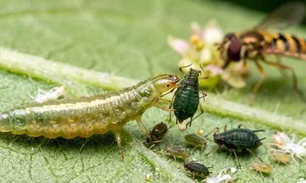 Biocontrol y polinización con sírfidos