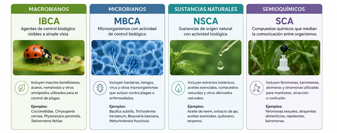 Tipología y tecnologías de biocontrol Tipología y tecnologías de biocontrol